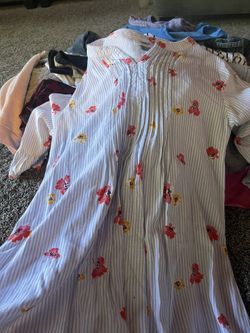 Box Of Girls Clothes