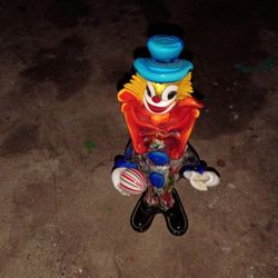 Antique Clown All Glass