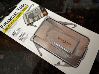 NEW Nite Ize Stainless Steel Card Wallet Multitool