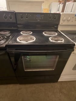 Whirlpool Electric Stove With Warranty