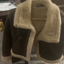 Zara Really Cute Leather Jacket