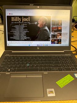 HP ZBook Laptop Core i7 8th Gen