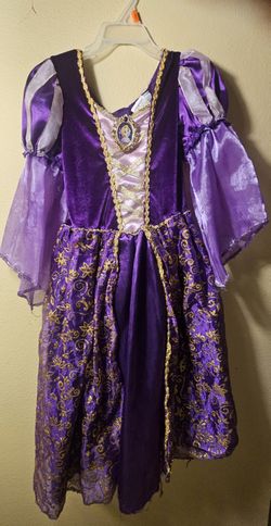 RAPUZEL PURPLE AND GOLD COSTUME 