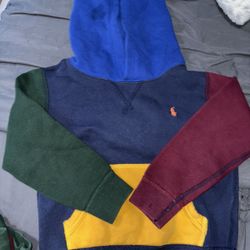 Polo Ralph Lauren colorblock hoodie and jogger set