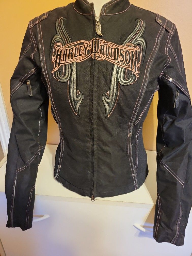 Harley Davidson Womens Riding Jacket Size Medium