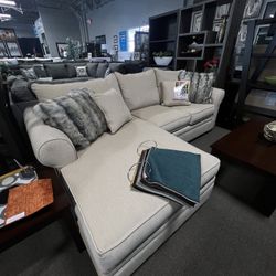 Beige Sofa Chaise $1799💛 Easy Purchase Available ✅