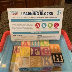 Chuckle & Roar ABC Learning Blocks