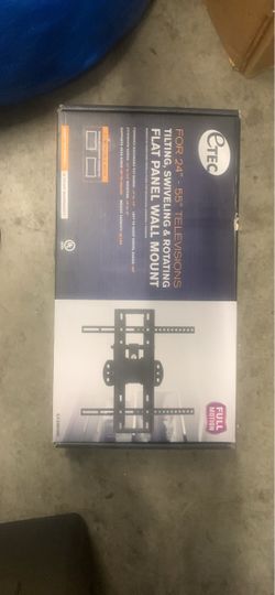 eTec Full Motion TV Wall Mount 24–55 Inch