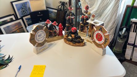 Fireman decanters 40 ea or all 8 for 290