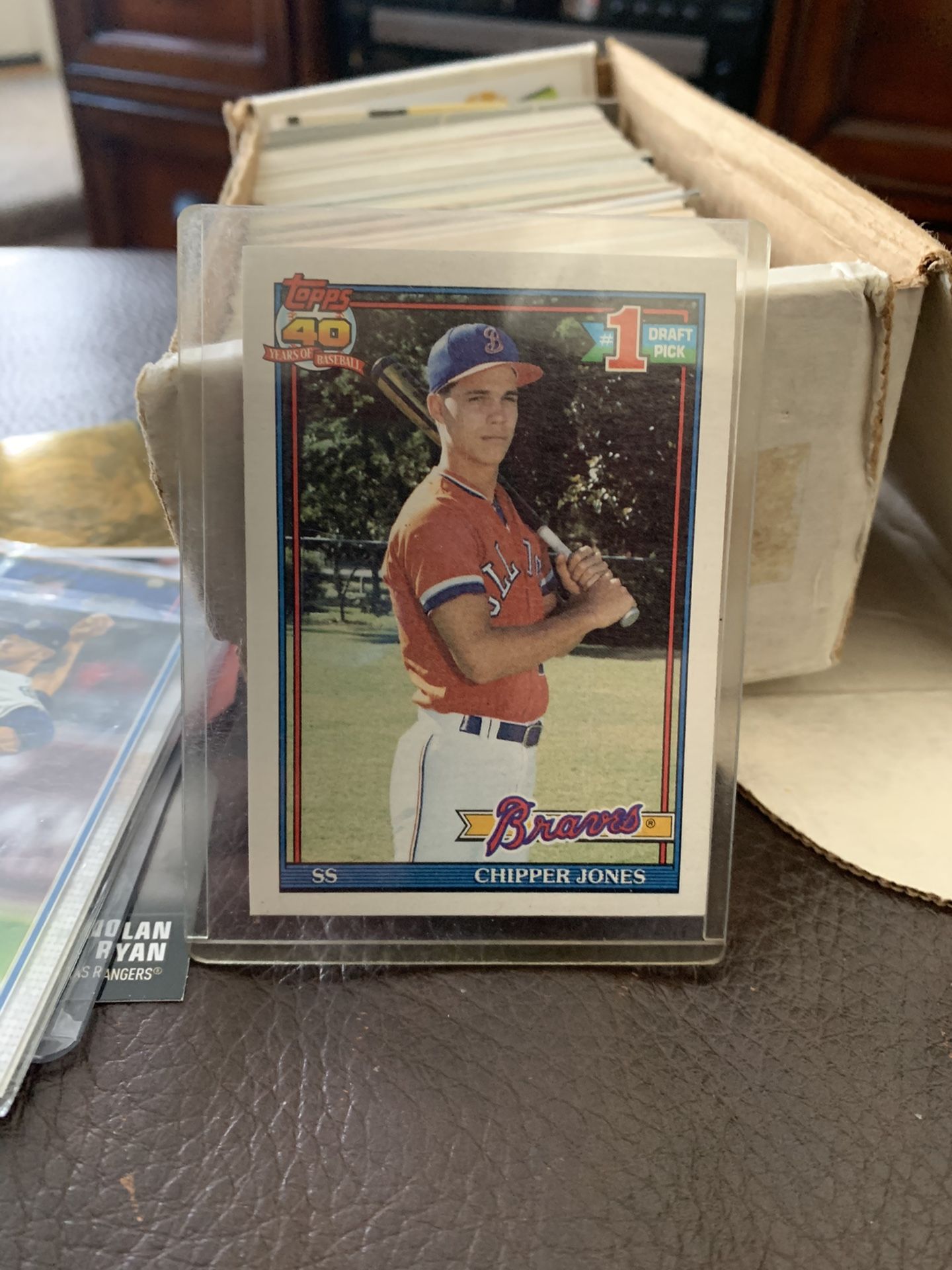 Mint Chipper Jones ‘91 Topps Rookie