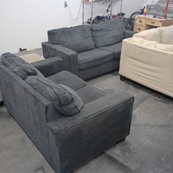 Black couch set