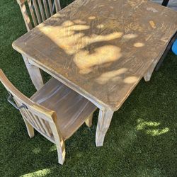 Kids Wooden Table 