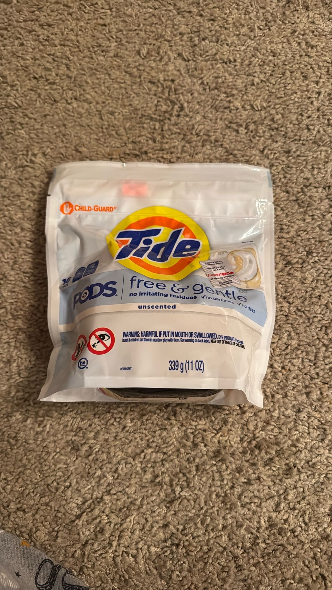 Tide Free & Clear Laundry Pods