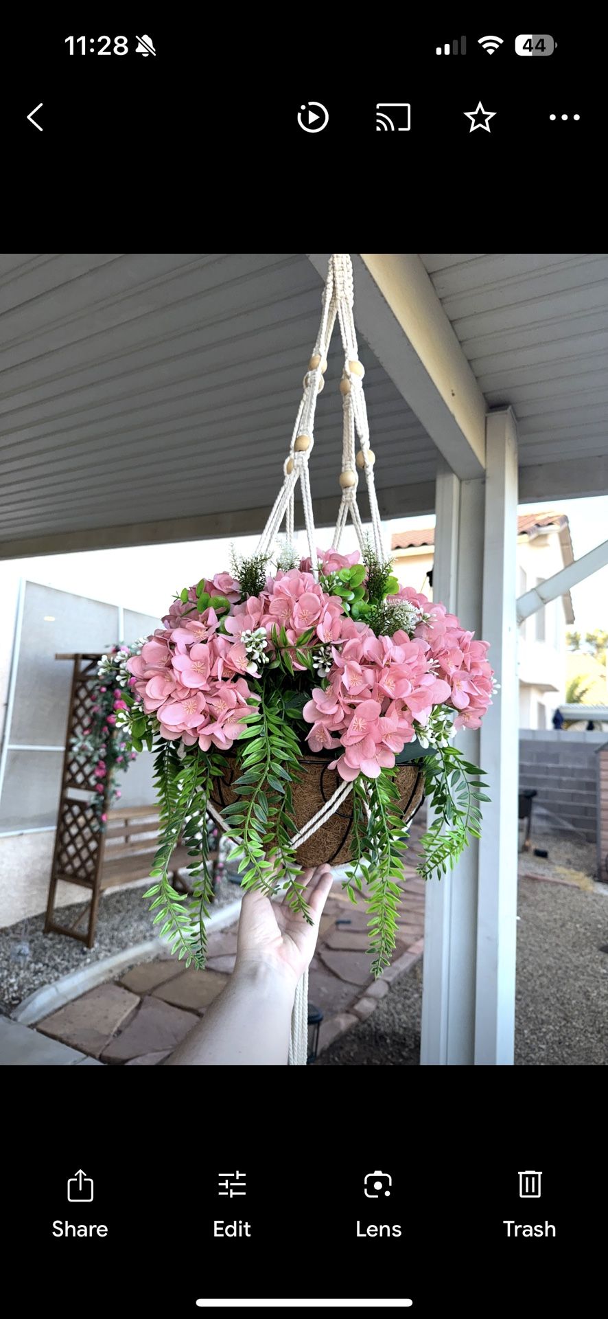 Hanging Macrame Flower Pot
