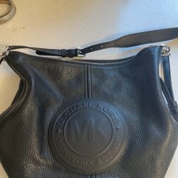 Michael Kors Leather Bucket Purse