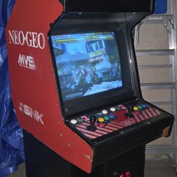 Neo Geo Arcade Cabinet