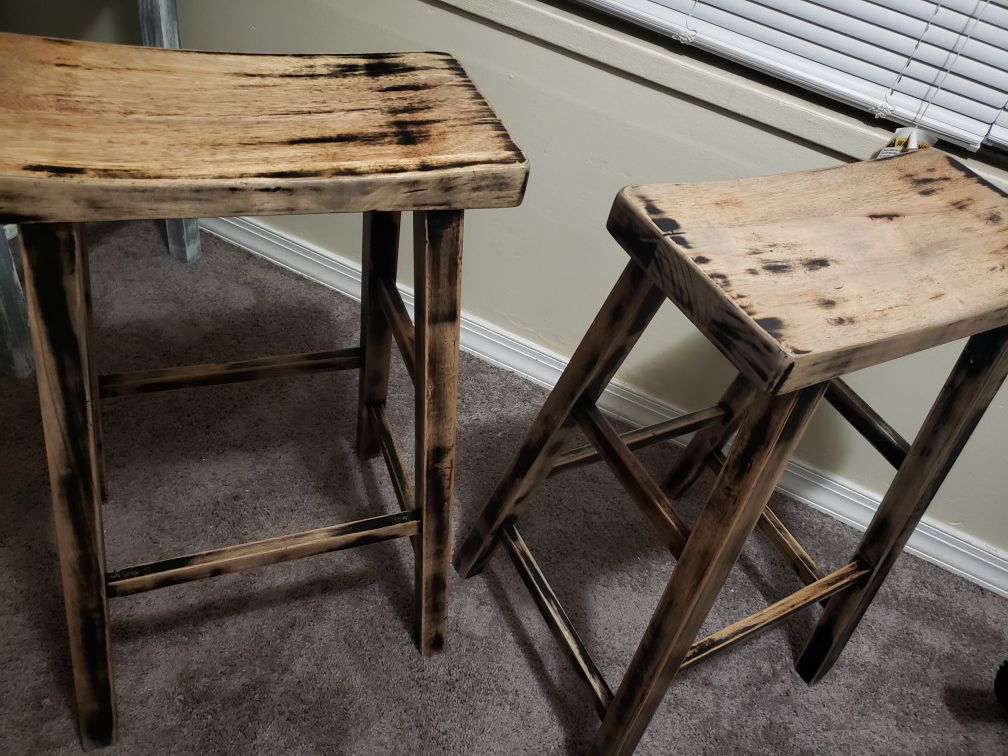 Refinished stools