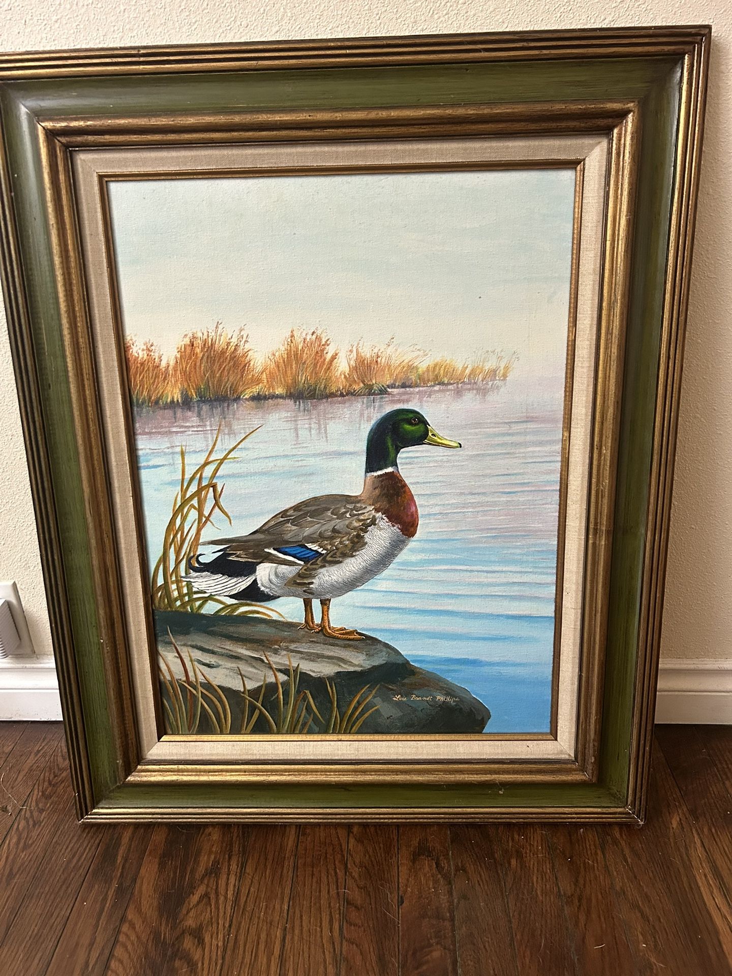 Mallard Oil Painting