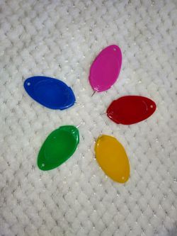 Pack Of 5 Needle Threader Tools Multicolor ~1.5in