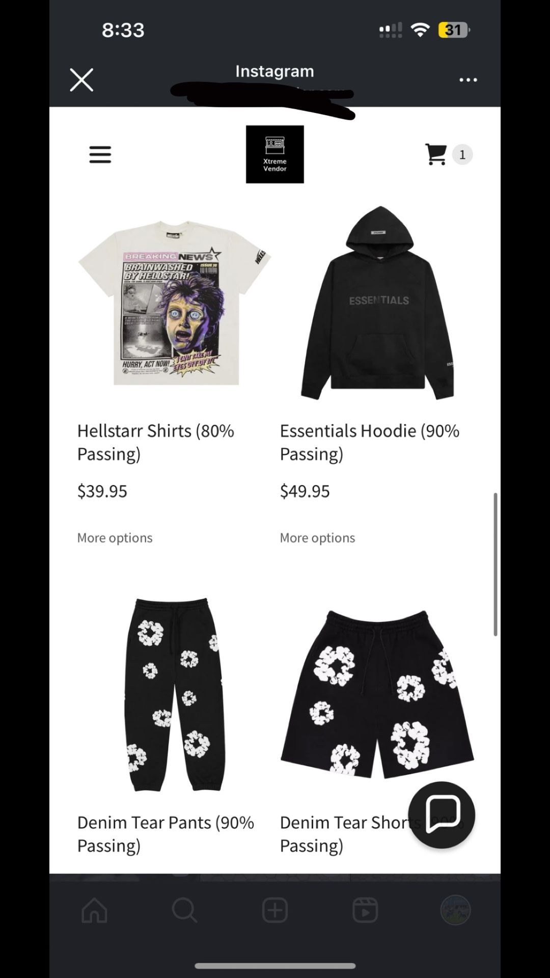 Vendors for reselling