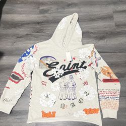 Saint Micheal x Denim Tears Hoodie Size M