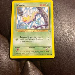 Pokémon 199-2000 Weedle #100