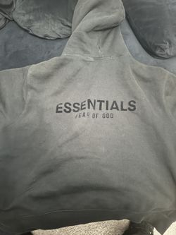 Black Essentials Hoodie 