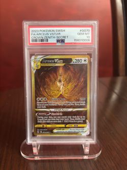 2023 Pokemon SWSH Crown Zenith #GG70 FA/Arceus VSTAR Secret PSA 10 GEM MINT
