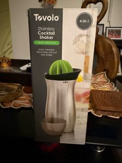 Tovolo 4-in-1 Stainless Cocktail Shaker