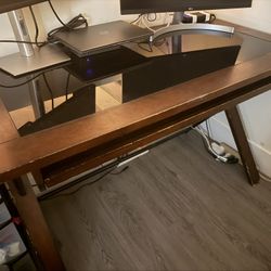 Work Desk - Glass center 28”X48”X30”