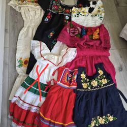 Mexican traditional dresses