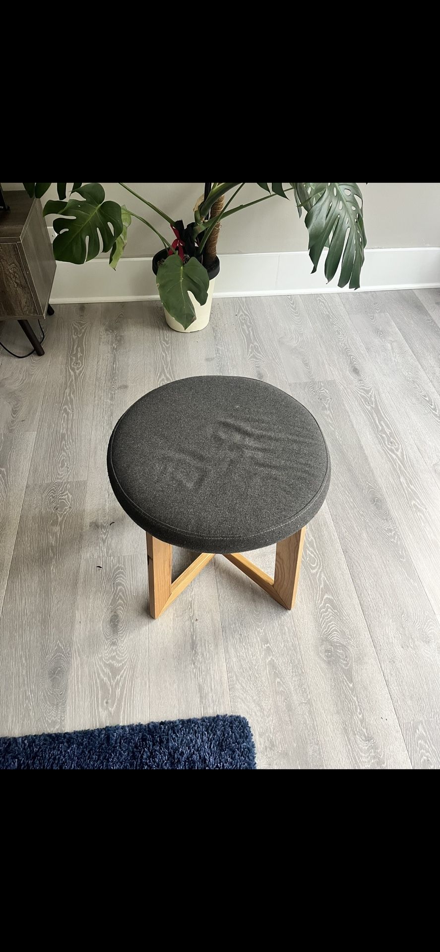 2 Grey Stools
