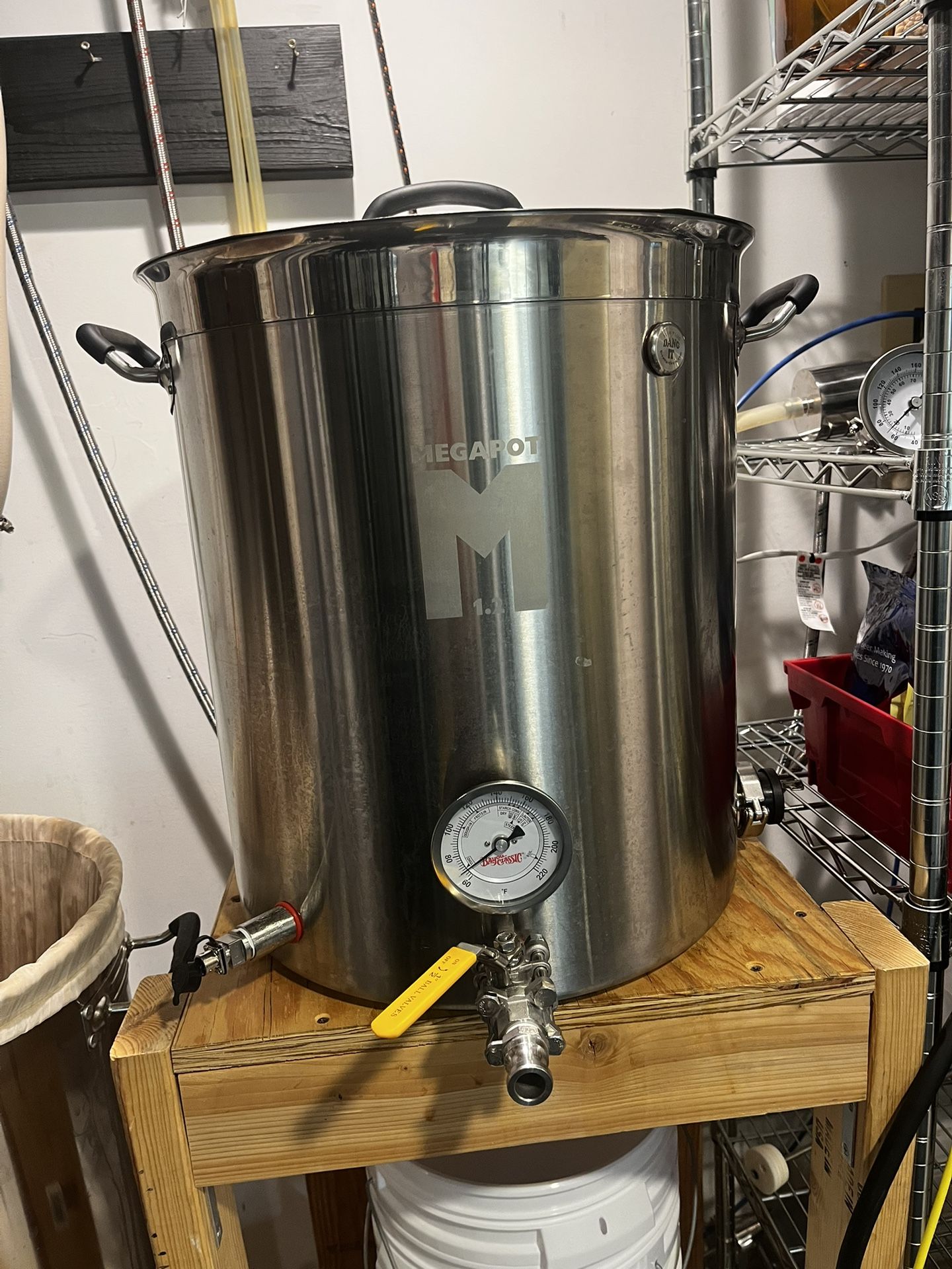 Megapot 15 Gal Brew Kettle