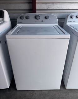 White Whirlpool Washer