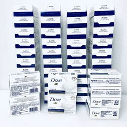 Lot Of 48 - New Dove Original Beauty Bar With Deep Moisture Soap, 4.75 oz Each