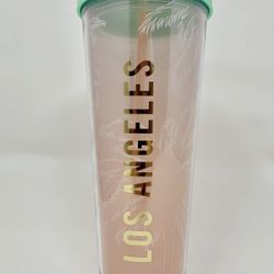 Starbucks Los Angeles 24 oz Venti Cold Cup Traveler Tumbler
