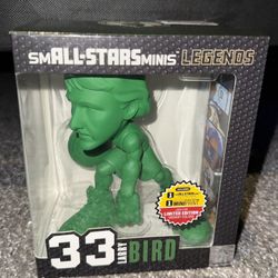 NBA Basketball Boston Celtics Larry Bird Legends Small Stars Mini Figurine New B