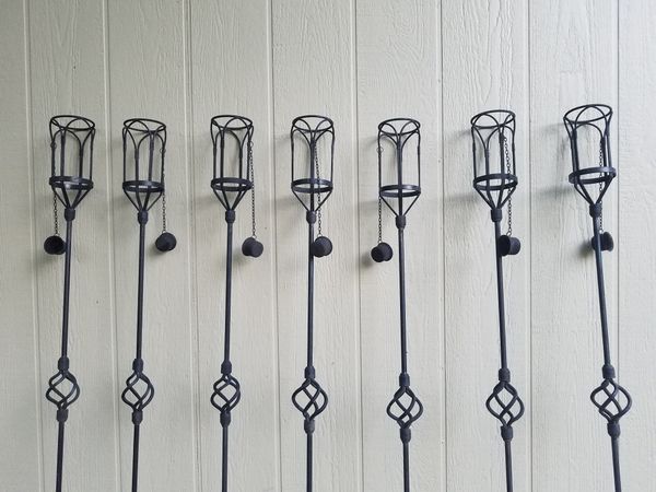 7 Vintage Tiki Torches For In Wichita Ks Offerup 7 Vintage Tiki Torches