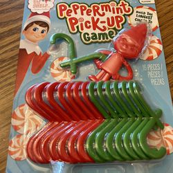 elf on shelf peppermint pick up game - new Christmas 