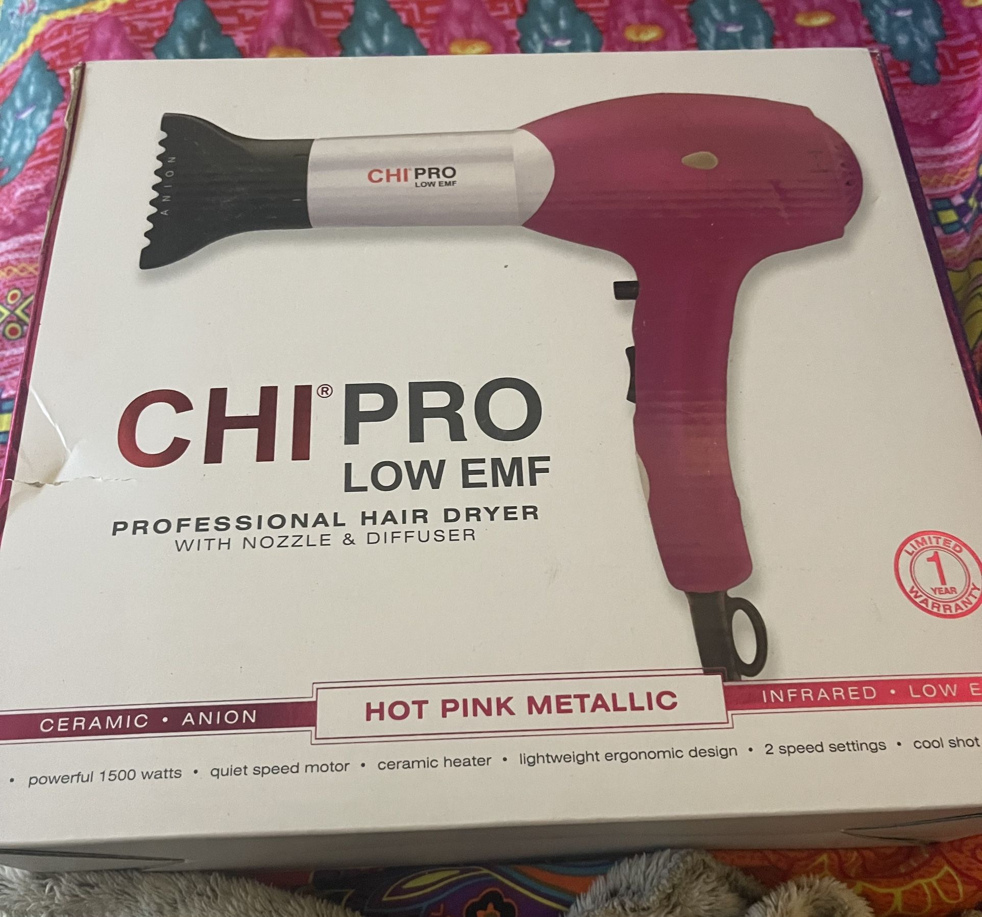 CHI PRO Low EMF Professional Hair Dryer