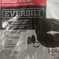 Flexible Sump Discharge Hose Kit