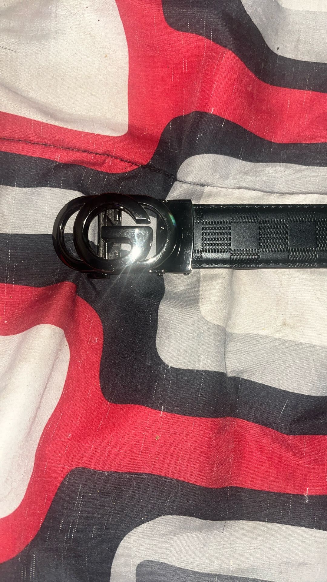 Black Gucci Belt