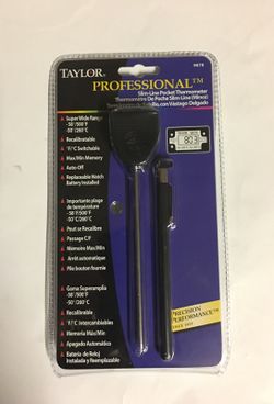 Taylor Slim Line Pocket Thermometer
