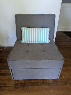 Convertible chair/ottoman/sleeper