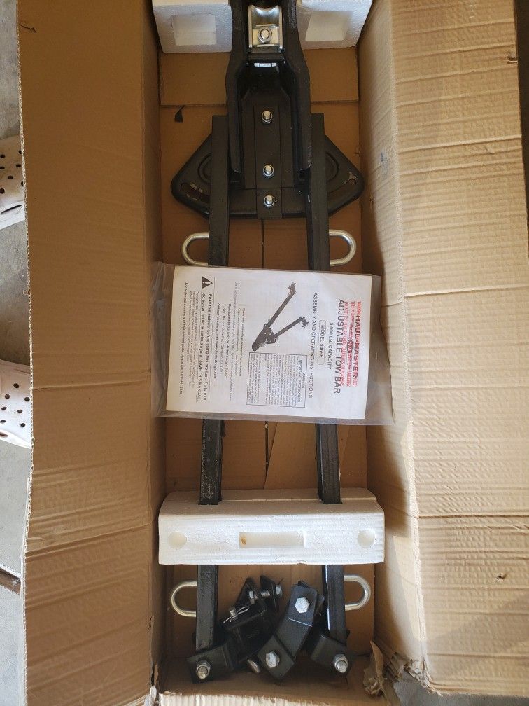 Brand New In Box, Tow Bar. Never Used.