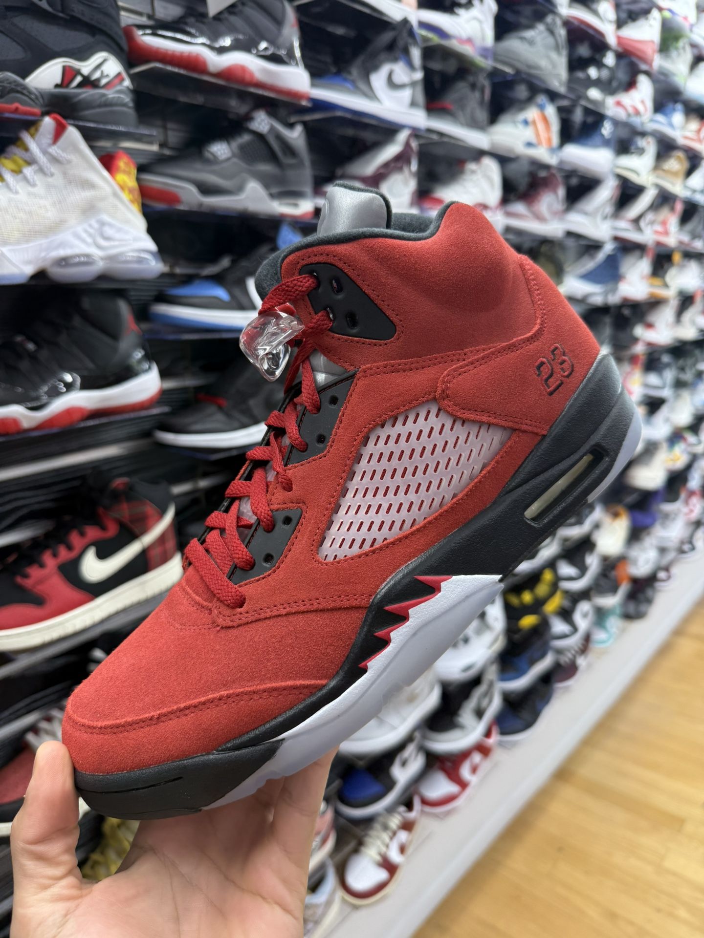 Ragging Bull Jordan 5s Size 12 New ! $260