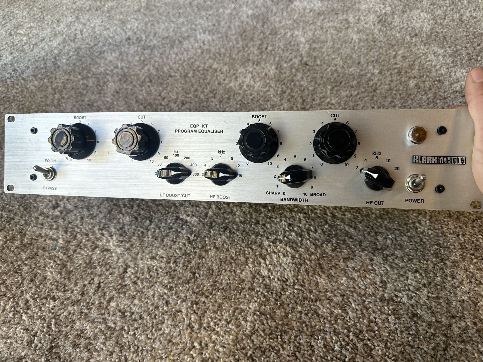 EQP-KT EQ イコライザー Klark Teknik EQP KT Equalizer