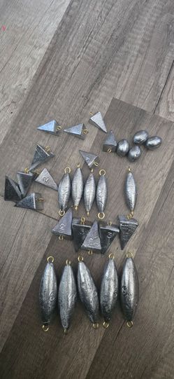 Assorted Fishing sinker lot