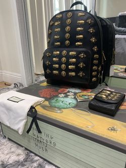 Gucci Backpack And Wallet