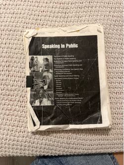 Speaking in Public education book copy